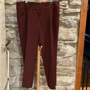 Next Burgundy Pants